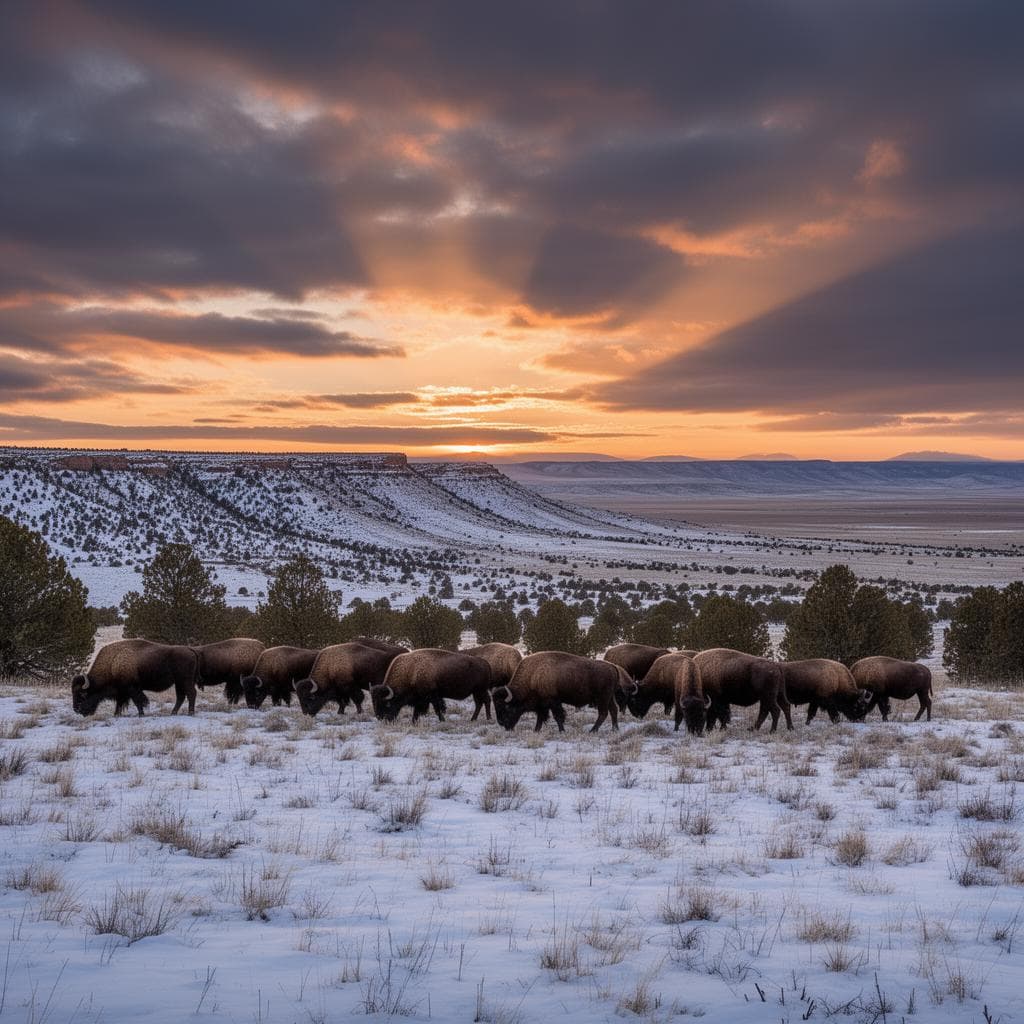 Grand Mesa Bison
